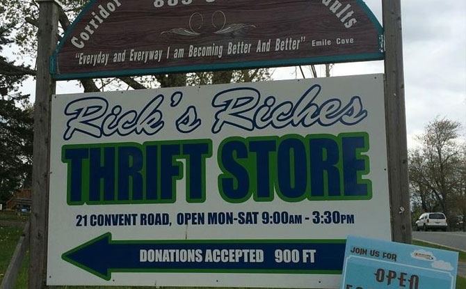 Rick’s Riches Thrift Store