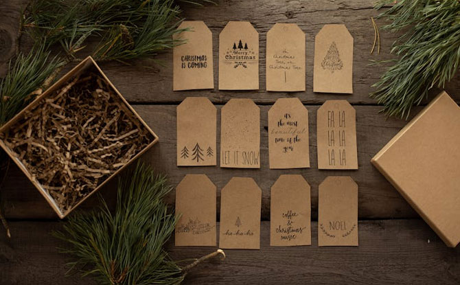 Storing Your Handmade Gift Tags for Next Year