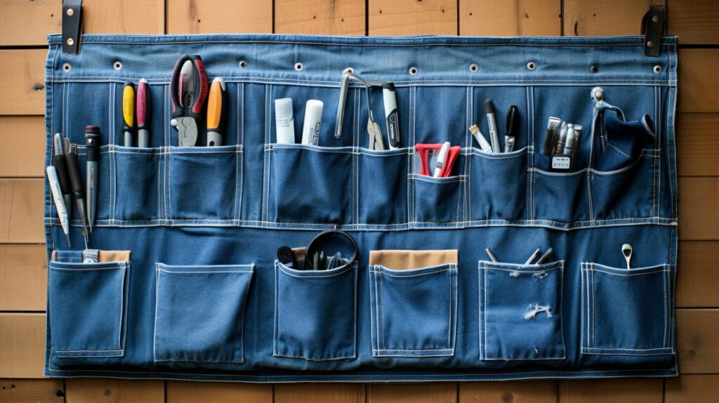 Denim Pocket Organizer