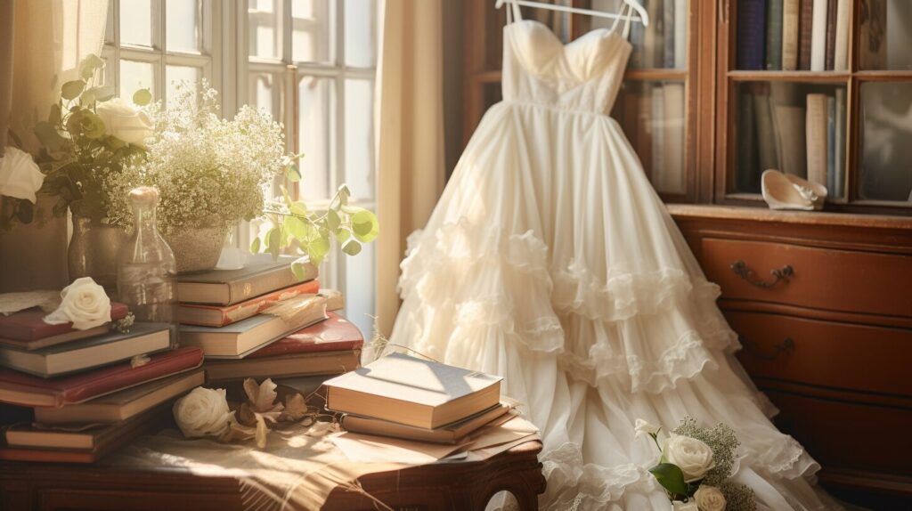 Displaying Wedding Dress