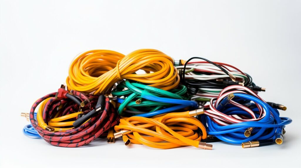 Organized electrical cords