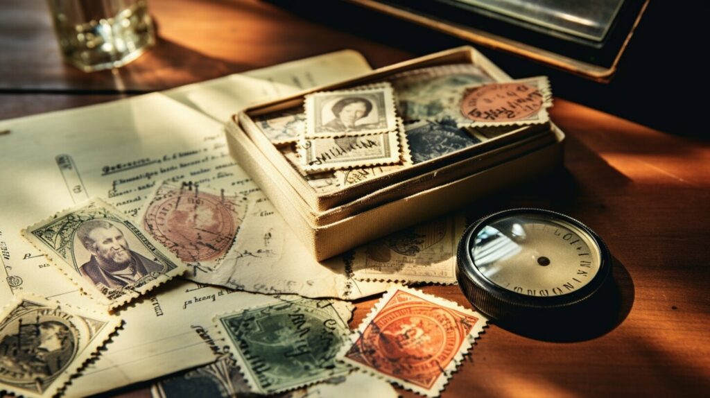 Preserving old stamp collection