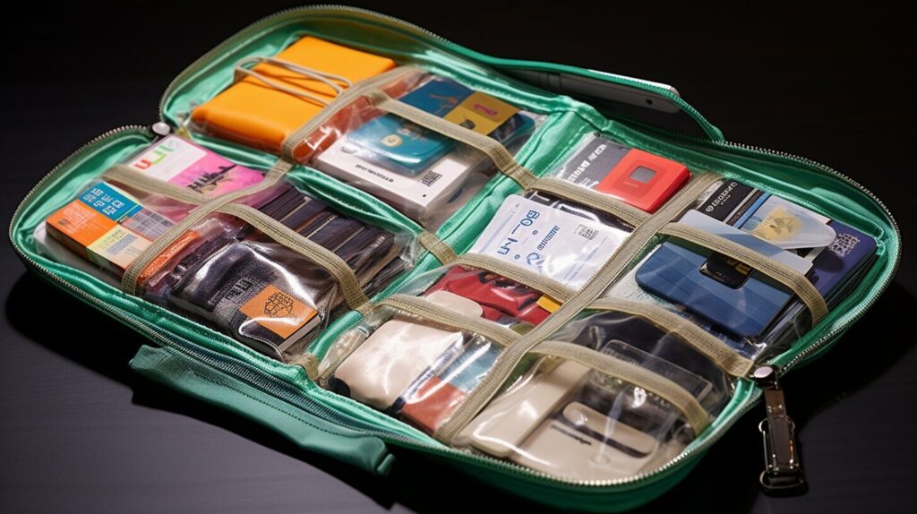 Protect and Organize Travel Documents and Electronics