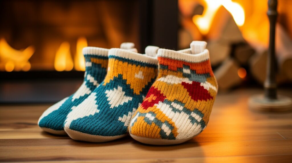 Transform Old Socks into Cozy DIY Slippers