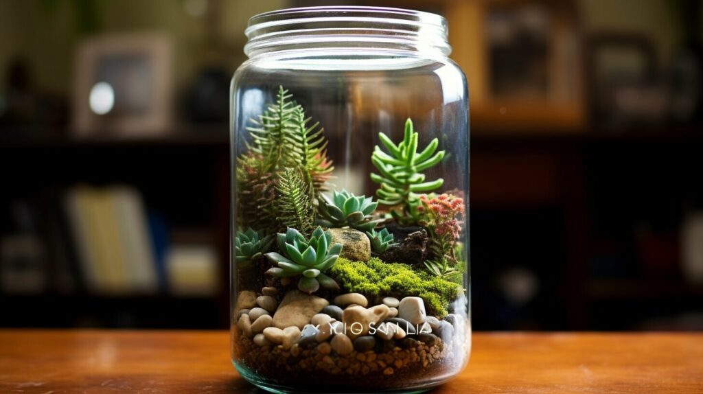 Upcycled Jar Art