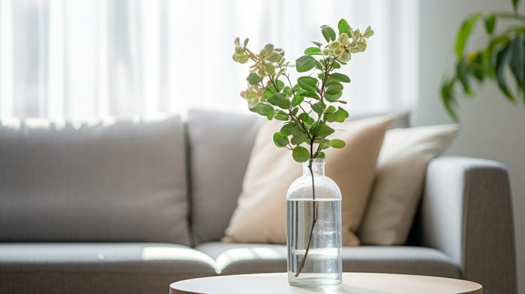 Upcycling water bottle into vase