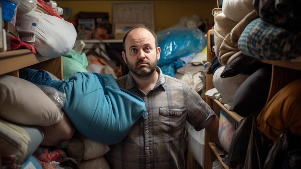 Using Old Pillows for Cleaning and Organization