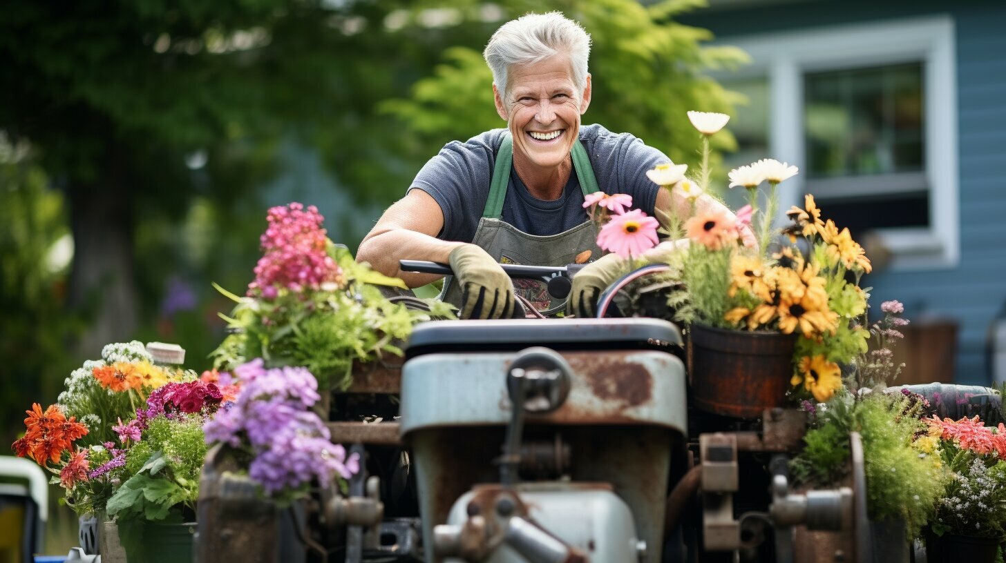 What to do with old lawn mower