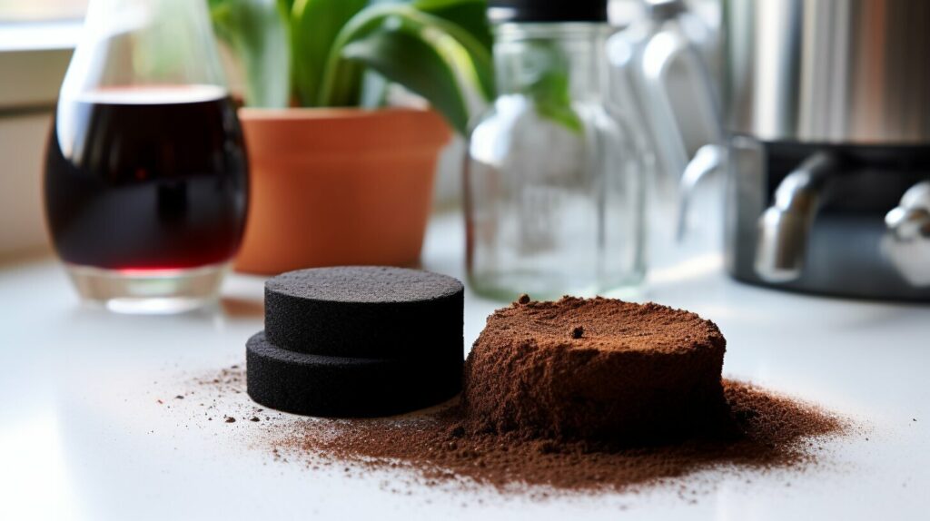 coffee grounds for cleaning