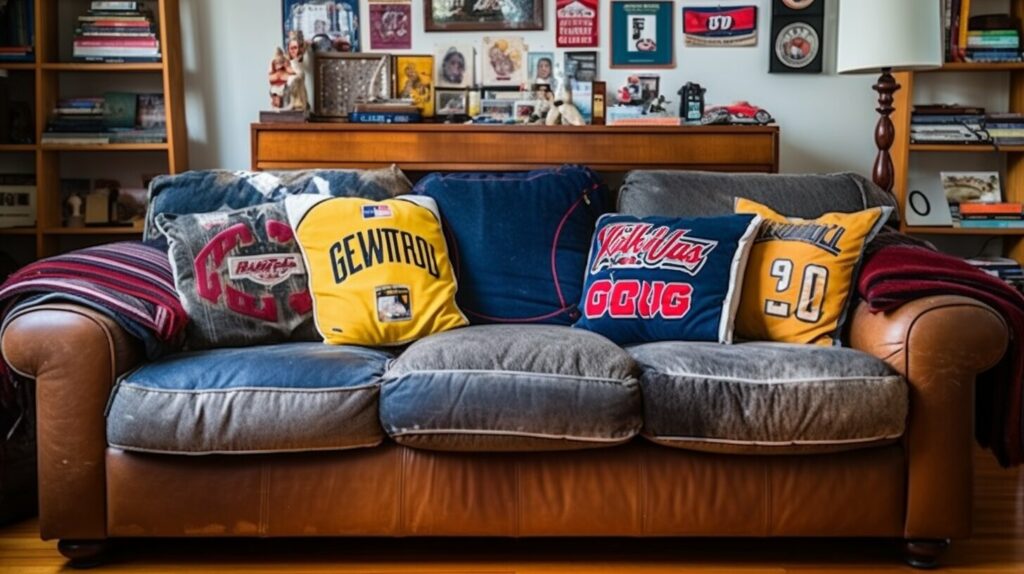 creative uses for old varsity jacket