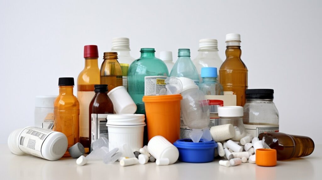 disposal of old medicine bottles