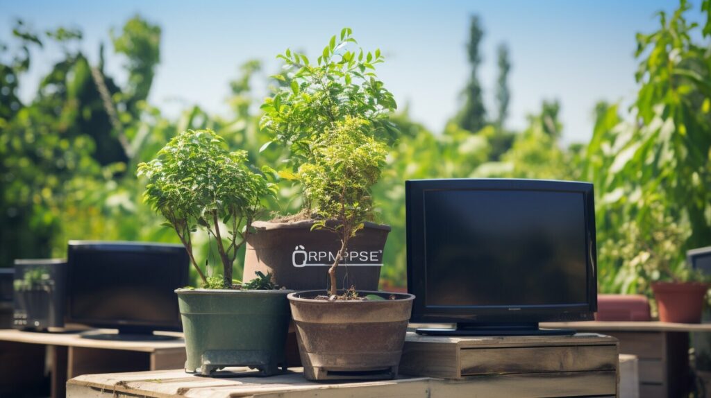 dispose of old tv