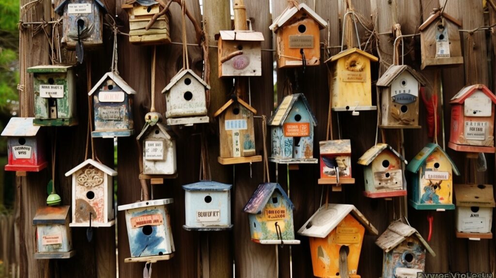 diy license plate birdhouse