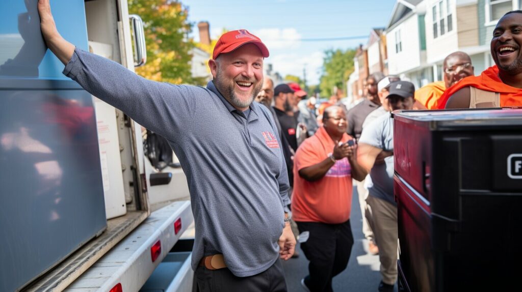 donating old appliances