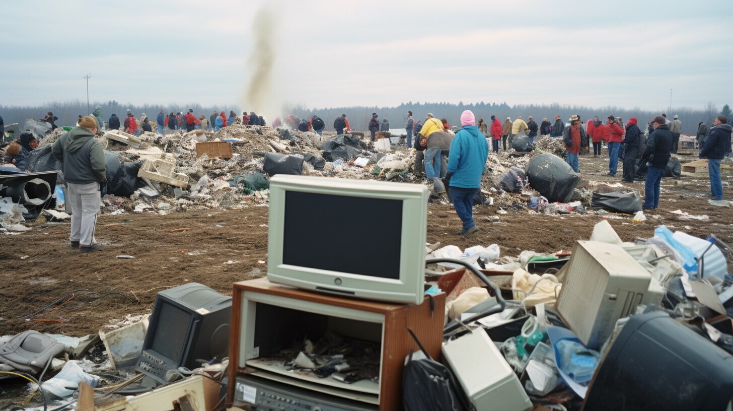 What to Do with Old TV Tips and Recycling Ideas EcoFriendly The Zero Waste Life