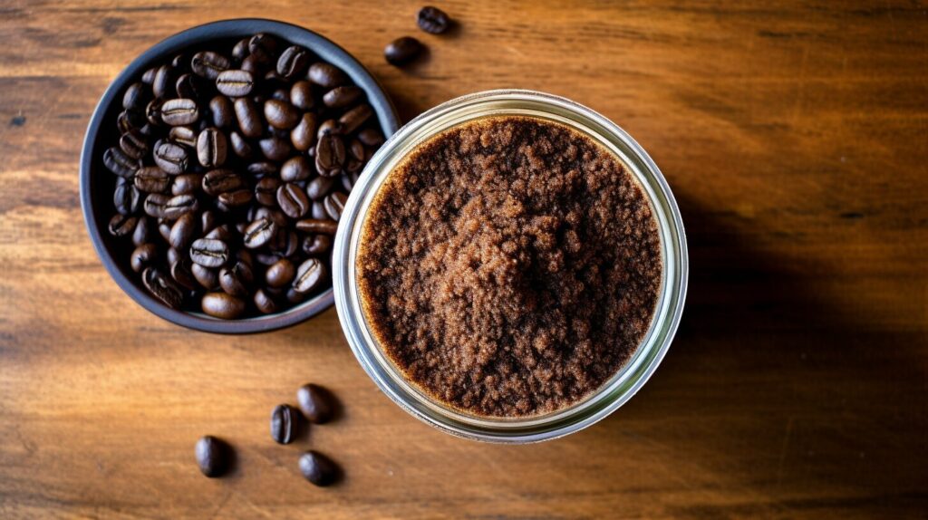 homemade coffee scrub