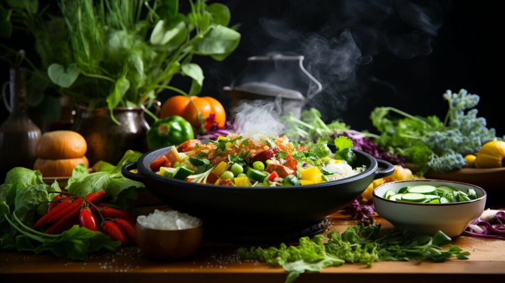 incorporating old rice into soup and salad recipes