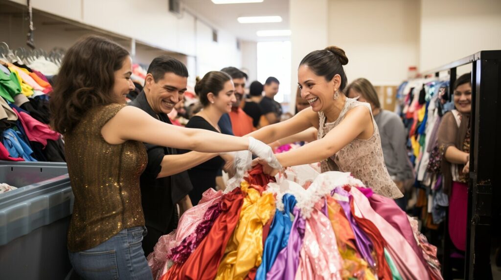 old quince dress donation