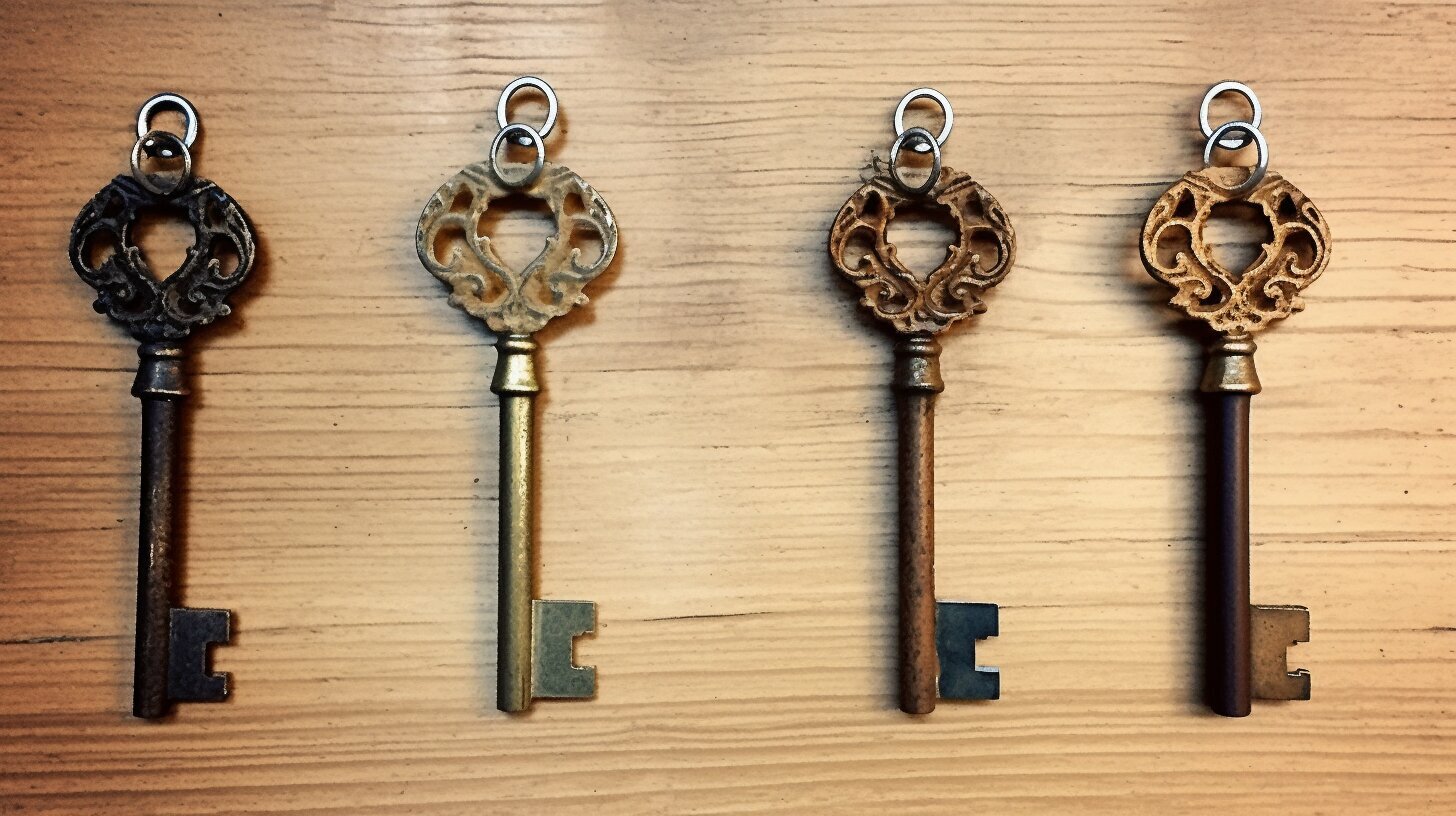 repurpose old house keys