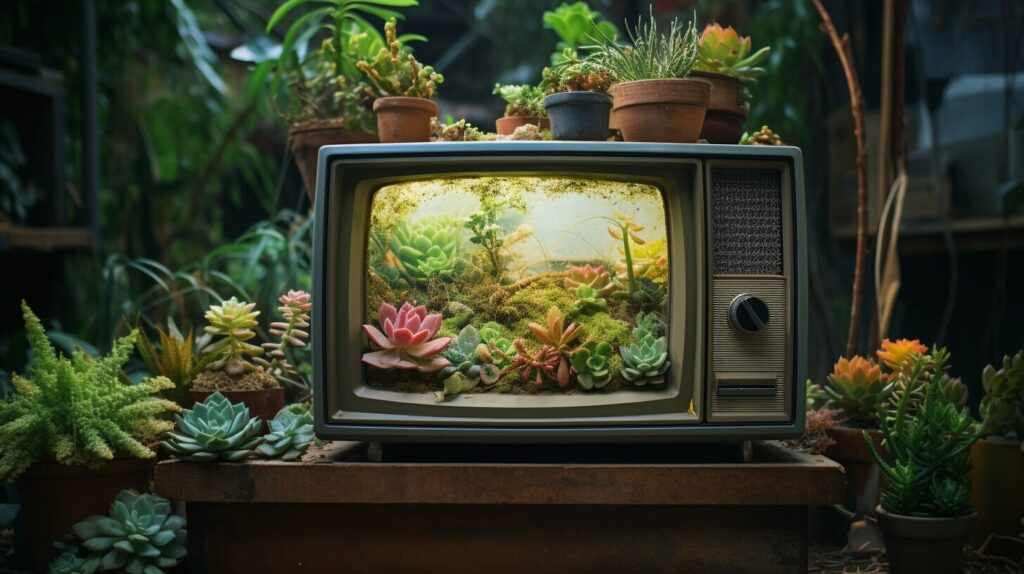 repurpose old tv