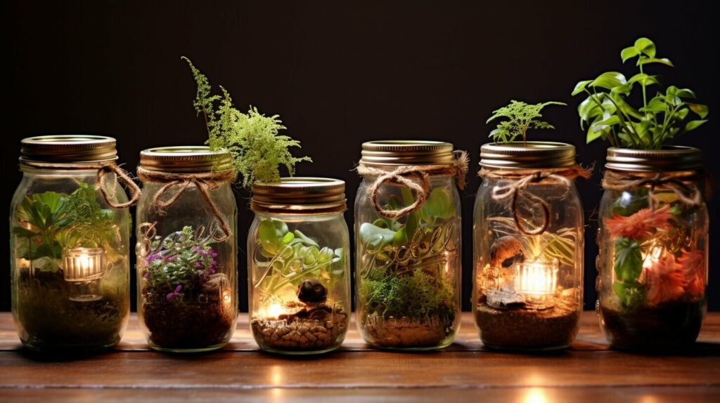 upcycled jar gifts
