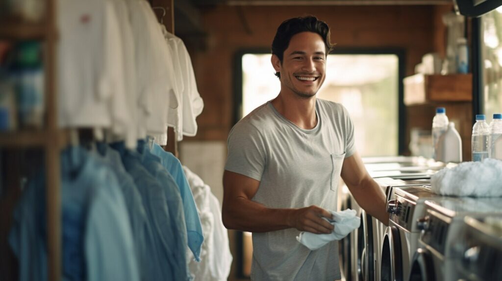 using old vinegar for laundry