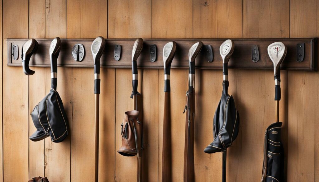 repurpose old golf clubs